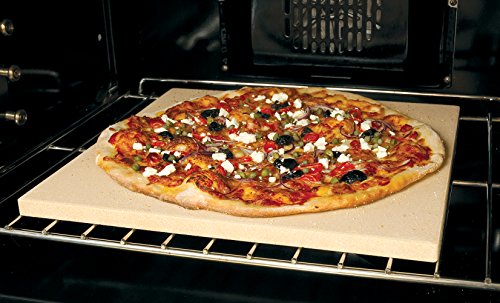 Pizzacraft 15" Square ThermaBond Baking/Pizza Stone - For Oven or Grill - PC9897