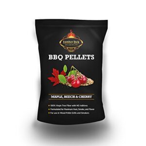 lumber jack maple-hickory-cherry (mhc) – competition bbq pellets; 10 pounds