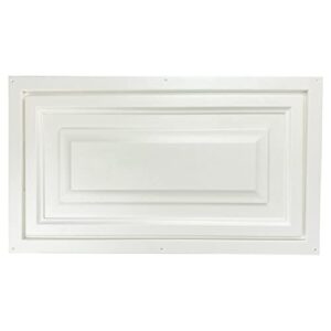 american built pro access panel, home improvement access panel for drywall, paintable wall access door, white, textured, 14″x26″ id plumbing access panel, electrical access, no hinges or springs