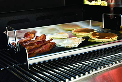 Charcoal Companion CC3500 Stainless Steel Pro Grill Griddle