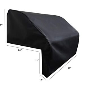 Windproof Covers 36 inch Heavy Duty Premium Vinyl Grill Cover to fit DCS Series 9 Evolution Built-In Grill