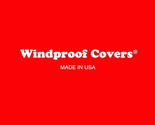 Windproof Covers 36 inch Heavy Duty Premium Quality Vinyl Grill Cover to fit Twin Eagles Built-in Grill