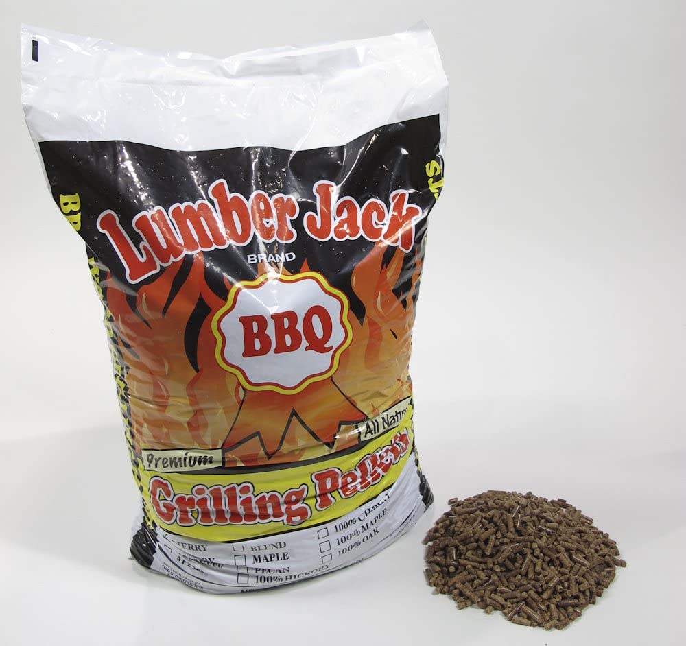 Lumber Jack 100-Percent Cherry Wood BBQ Grilling Pellets, 40-Pound Bag (Discontinued by Manufacturer)