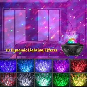 Galaxy Projector Star Projector with Remote/Smart APP Control&Voice Control&Music Speaker&Timer,Starry Sky Night Light Projector for Kids Adults Bedroom/Party/Valentine's Day/Holiday Decoration