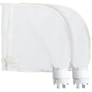 romalon fit compatible with polaris bags all purpose filter bag replacement parts for 360 380 pool cleaner bags 2pack