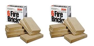 rutland products fire brick (2 pack)