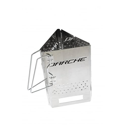 DARCHE Genuine BBQ CHARCOAL STARTER Stainless Steel Fire Starter Charcoal Camping Equipment