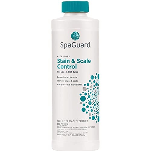 Deluxe Hot Tub Chemical Kit - Contains (SpaGuard Spa Complete, Chlorinating Concentrate, Enhanced Shock, Stain & Scale Control, Test Strips, LeisureQuip ScumBoat, LeisureQuip Spa Care Log Book)