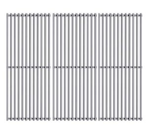 votenli s6876c (3-pack) 16 7/8″ stainless steel cooking grid grates for charbroil 463420509,463460708,463460710,463461613, 463461614, 466420909,463420508,466420911,463440109b master chef 85-3065-6