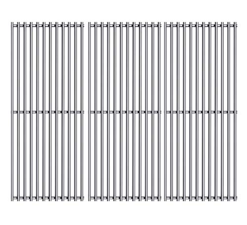 Votenli S6876C (3-Pack) 16 7/8" Stainless Steel Cooking Grid Grates for Charbroil 463420509,463460708,463460710,463461613, 463461614, 466420909,463420508,466420911,463440109B Master Chef 85-3065-6