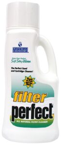 natural chemistry 03215 filter perfect pool filter cleaner, 1-liter