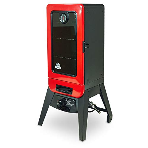 PIT BOSS 77435 Vertical Lp Gas Smoker, Red