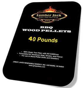 lumber jack bbq 40 pounds pellet assortment (pick 2 x 20 pound bags) see description for flavors
