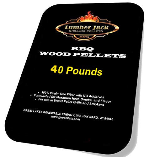 Lumber Jack BBQ 40 Pounds Pellet Assortment (Pick 2 x 20 Pound Bags) See Description for Flavors