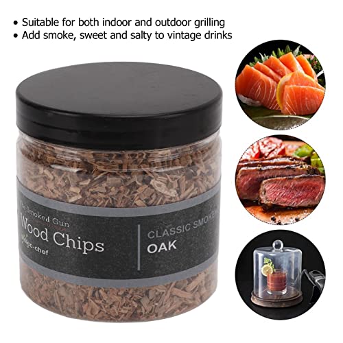 plplaaoo Natual Wood Chips for Smoker,Special Flavor Food Cooking Smoking Pine Sawdust for Smoking Gun and BBQ, Great for Beef Pork Chicken Fish and Whisky