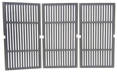 Cast Iron Cooking Grates for Charbroil 463268207, 463268806; Presidents Choice GSS3220JSN Gas Models, Set of 3