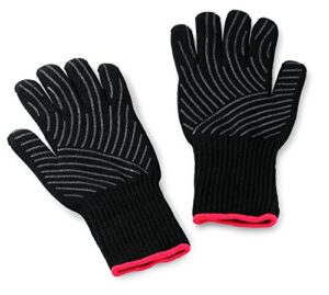 weber premium gloves, l/xl, x large, large/x-large (pack of 1), black