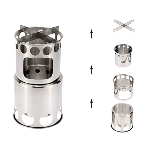 TOTOU Barbecue Chimney Starter Charcoal Grill Steel Rapid Quick Fire Lighter Stainless Steel Furnace Cooking Tools