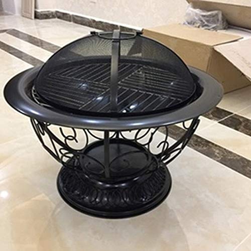 TOTOU Multi-Function Stove Carbon Basin Charcoal Basin Charcoal Carbon Stove Household Heating Barbecue Charcoal Grilling Brazier Frame Charcoal Stove Household