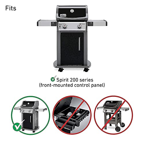 Hisencn 69785 Stainless Steel Burner Tubes Pipe, 7642 Grill Igniter for Weber Spirit 210, Spirit E-210, S-210, Gas Grill Models with Up Front Controls