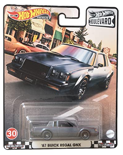 Hot Wheels '87 Buick Regal GNX - Boulevard - Premium [Gray]