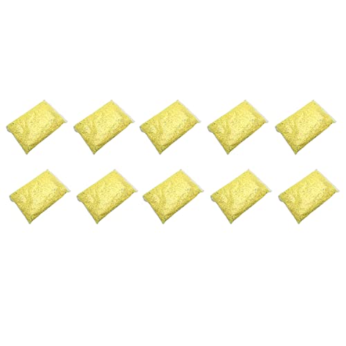 キャッスルエンタープライズ(Castle Enterprise) [Amazon.co.jp Limited] [Commercial Set] for Decorative Plants, DIY, Sander, Large Grain, Color Sand, Yellow, 22.0 lbs (10 kg) x 10 Bags