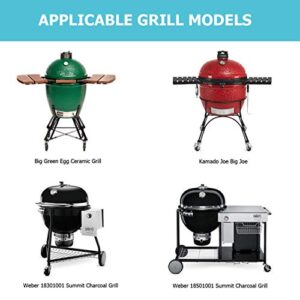 onlyfire 24" Grill Cooking Grate Fits for Weber 18501001 & 18301001 Summit Charcoal Grill and Ceramic Grills Like Kamado Joe Big Joe, X-Large Big Green Egg