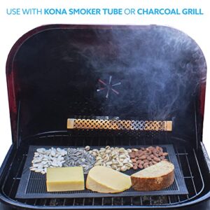 Kona Supreme Blend Smoker Pellets, Intended for Ninja Woodfire Outdoor Grill, 8 lb Resealable Bags
