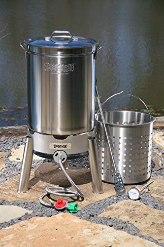 Bayou Classic 800-144 44 quart Boil and Brew, Stainless