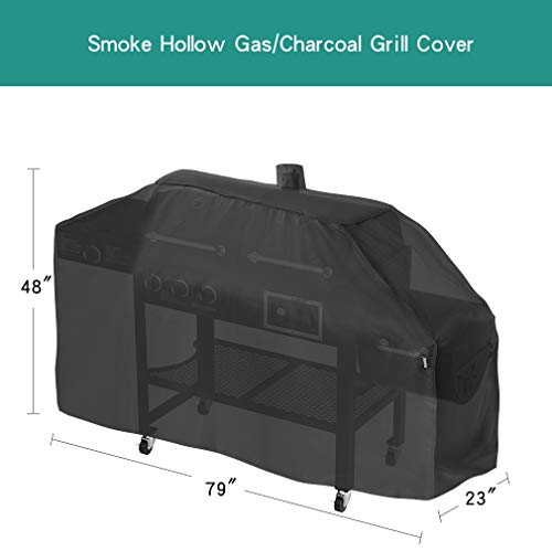 Stanbroil Grill Cover Replacement for Smoke Hollow GC7000, PS9900 Grill, 79-inch Heavy Duty Water-Resistant Cover for Pit Boss Memphis Ultimate Grill