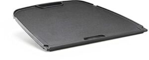 cast iron reversible griddle for all travelq™ 285 series – 56080 – napoleon barbecue grill accessory, fits all travelq™ 285 series portable barbecue grills, cast iron griddle, reversible, non-stick