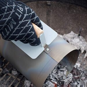 Charcoal Companion Ultimate Barbecue Pit Mitt Glove - For Grill or Oven - Measures 13" Long - CC5102.