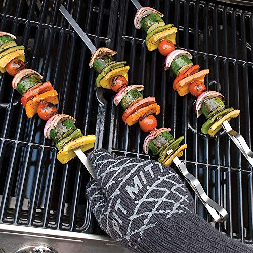 Charcoal Companion Ultimate Barbecue Pit Mitt Glove - For Grill or Oven - Measures 13" Long - CC5102.