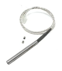 igniter upgraded replacement fits traeger 220 watts 30″ leads 1200 degree incoloy 800 stainless