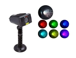 ledmall full spectrum motion star effects 7 color with white laser christmas lights projector outdoor
