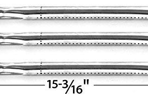 3 Pack Life@Home GSF2616JB, GSF2616JBN, GSF2616J & BBQ Grillware GSF2616, 41590 Gas Grill Replacement Stainless Steel Burner