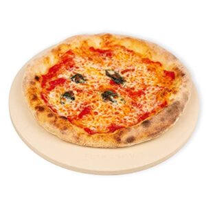 11″x 0.47″ small size round cordierite pizza stone
