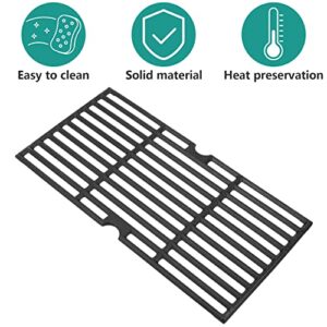 EasiBBQ Cast Iron Grill Grates for Charbroil 463633316 463672416 463642116 463250212 463672016 463672216, Cooking Grate for G460-0500-W1 G309-0019-W2 463631410 463251414 463672019 463672219 463645015