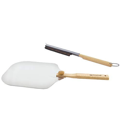 Pizzacraft Pizza Oven Accessories/Folding Peel & Stone Brush -