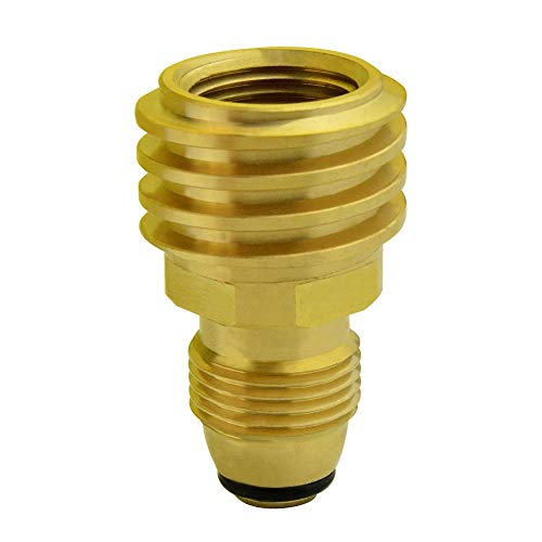 Onlyfire Universal Fit Propane Tank Adapters - Converts LP Tank POL Service Valve to QCC1 (Type 1) Outlet