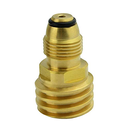 Onlyfire Universal Fit Propane Tank Adapters - Converts LP Tank POL Service Valve to QCC1 (Type 1) Outlet