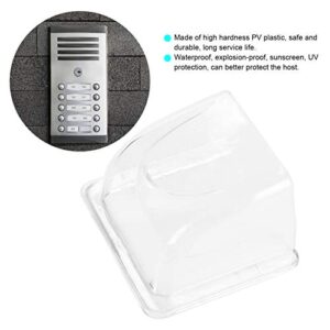 Plastic Rain Cover, MAGT Doorbell Plastic Rainproof Rain Cover for Door Access Waterproof Protect Shell for Access Control Keypad Controller Door Access