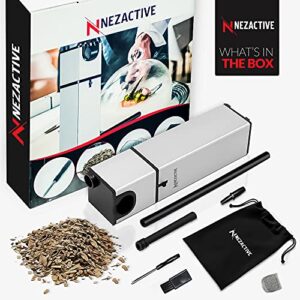 Smoking Gun Cocktail Food Smoker Kit Includes Wood Chips and Accessories, Indoor Drink Mini Smoker, Portable Smoke Infuser For Meat, Drinks, BBQ, Cheese, Veggies & Sous Vide - Gift for Man