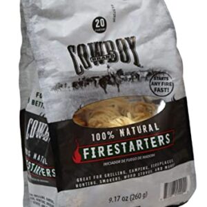 Cowboy Wood Wool 20 Pack Firestarters, Quantity 1