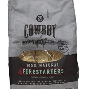 Cowboy Wood Wool 20 Pack Firestarters, Quantity 1