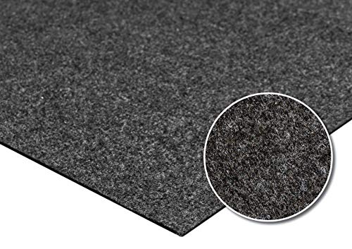 BBQ Grill Splatter Mat for Gas Electric Oven & Smokers - Absorbent Grill Pad Washable Floor Mat Protects Deck and Patio from Grease Splatter (30'' x 48'', Black) Plus Reusable Cleaning Cloths(2)