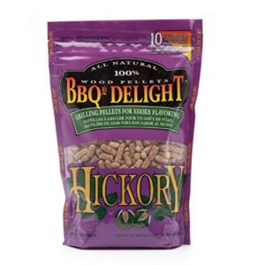 bbq’rs delight hickory wood pellets 1lb bag