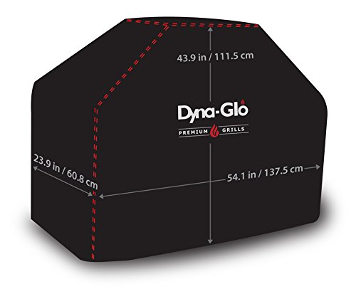 Dyna Glo DG500C Premium Grill Cover, Black, Large