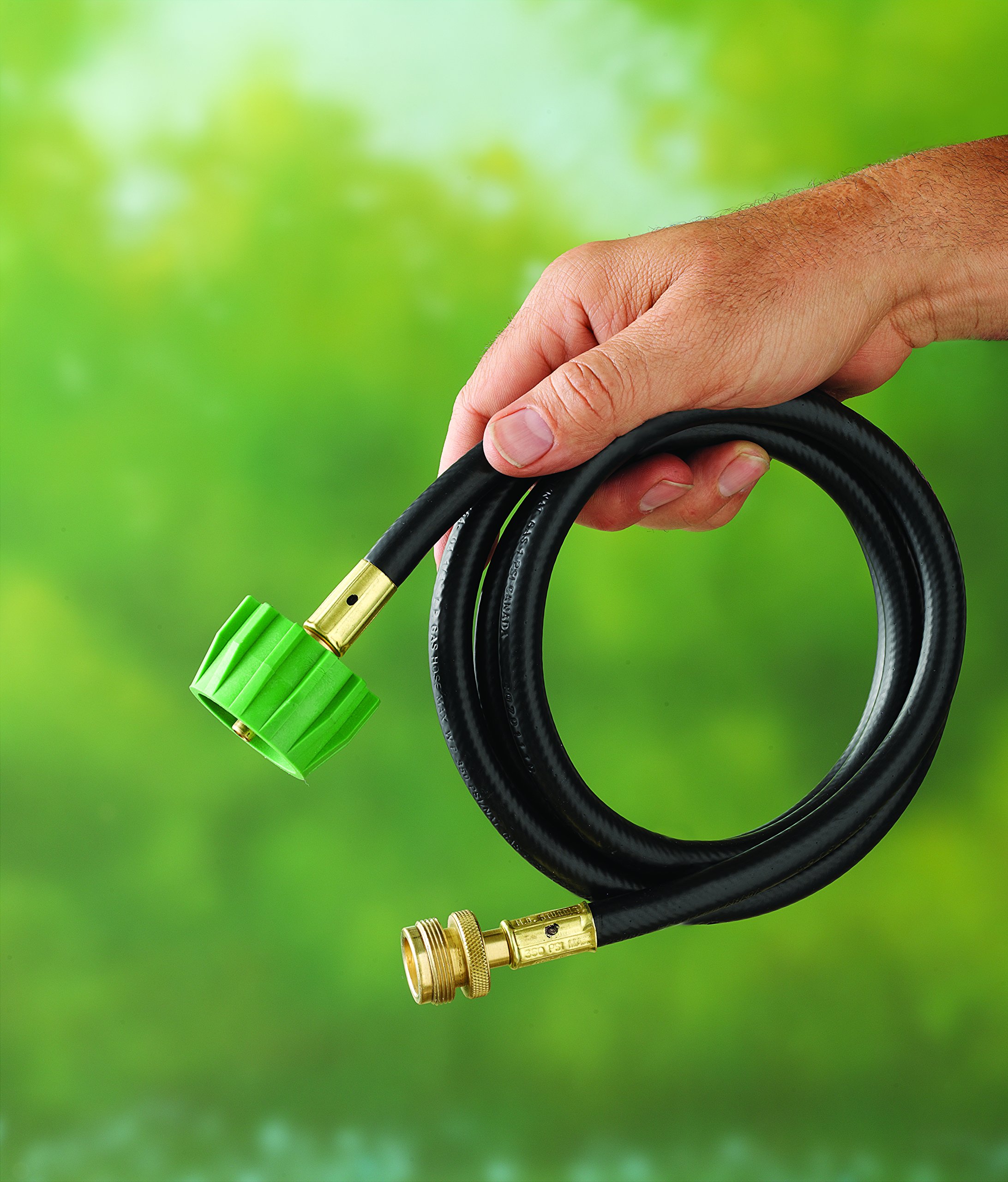 Weber Adapter Hose for Weber Q-Series and Gas Go-Anywhere Grills, 6-Feet , Black