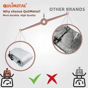 QuliMetal Grill Thermal Insulated Blanket for Traeger Pro 575, Traeger Pro 22 & Pro 20 Series, Lil' Tex Elite Grills, Traeger BAC344, Grill Blanket Save Heat in Winter Cooking, Replace BAC626 Blanket